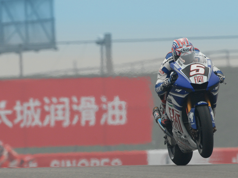 #5 C・エドワーズ&YZR-M1(決勝11位)