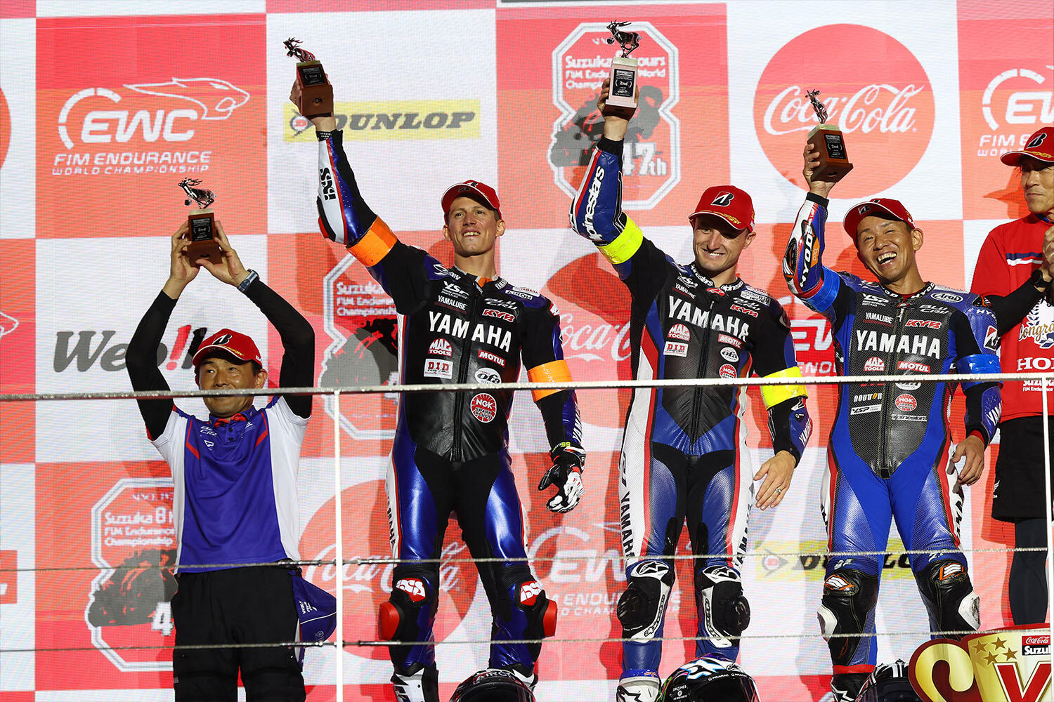 188周で2位表彰台を獲得した#21 YAMAHA RACING TEAM