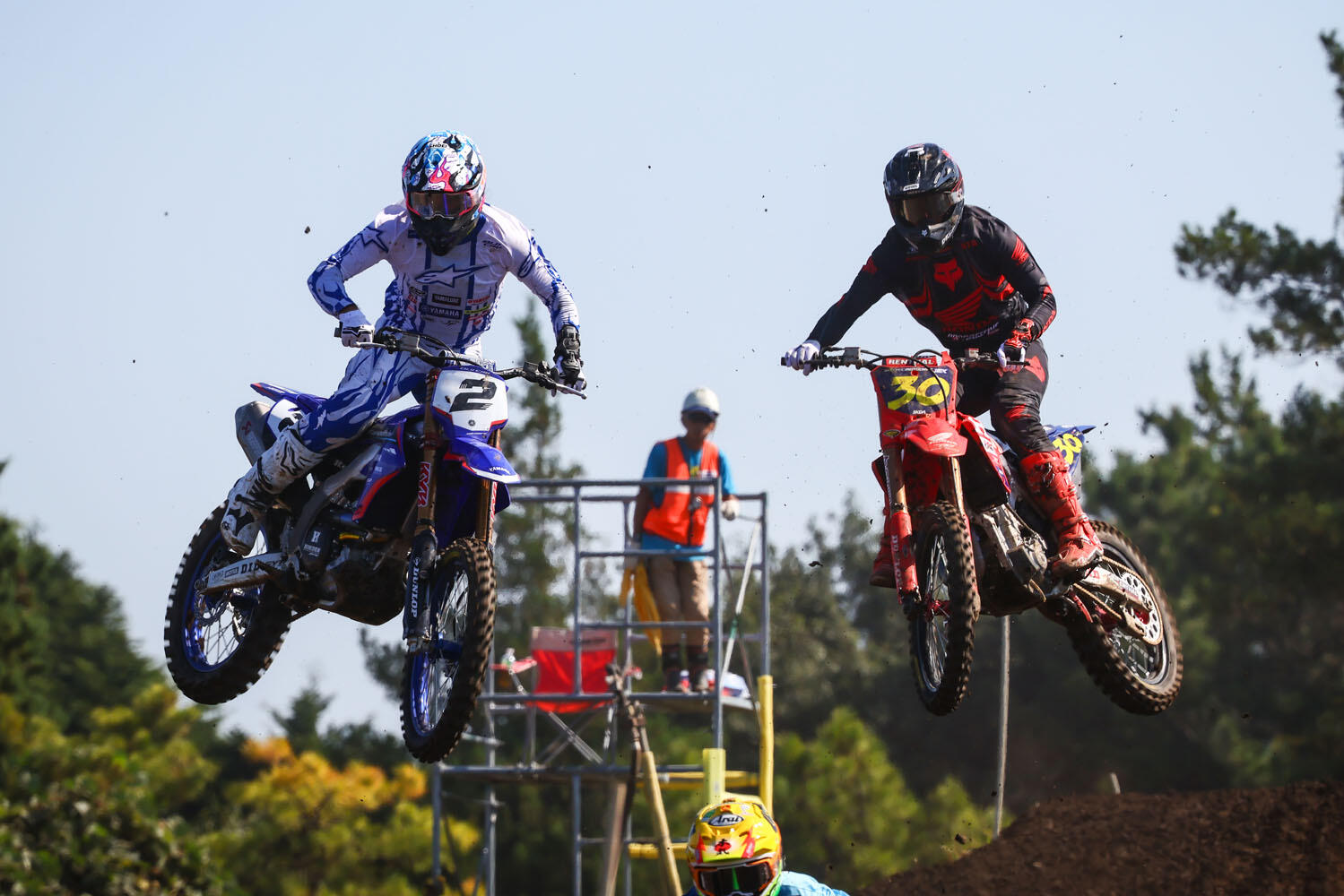 IA1:全3ヒートで2位とし総合2位を獲得した#2 ジェイ・ウィルソン(YZ450FM)