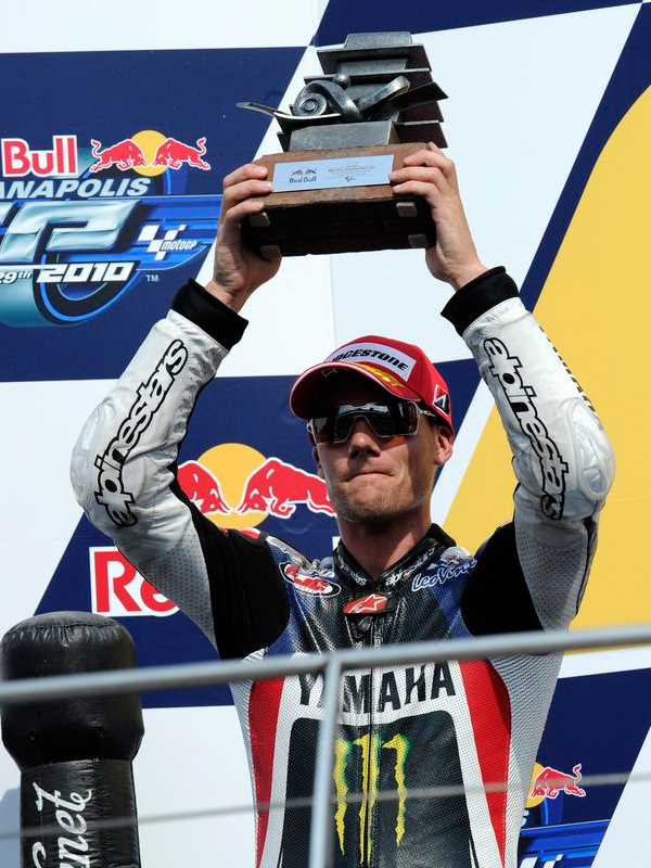 MotoGP初の2位を獲得したモンスター・ヤマハ・テック3チームのB・スピース