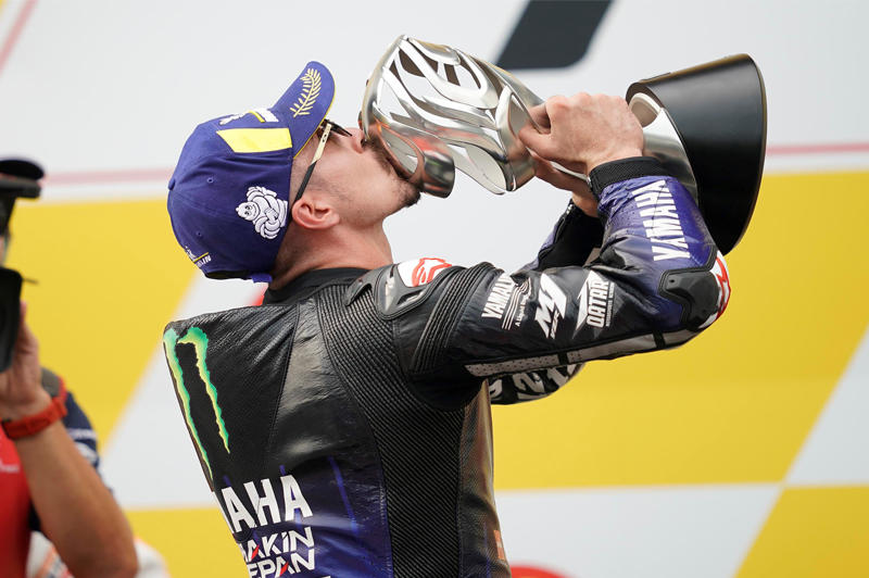 Monster Energy Yamaha MotoGPのM・ビニャーレスが今季2度目の優勝