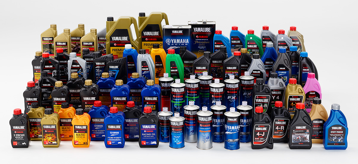 Yamalube line-up