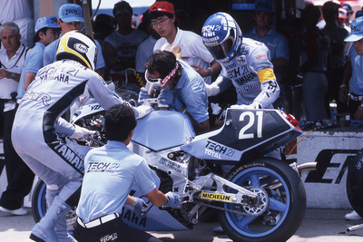 Sorrow Again for the TECH21 Team with Another DNF in 1986