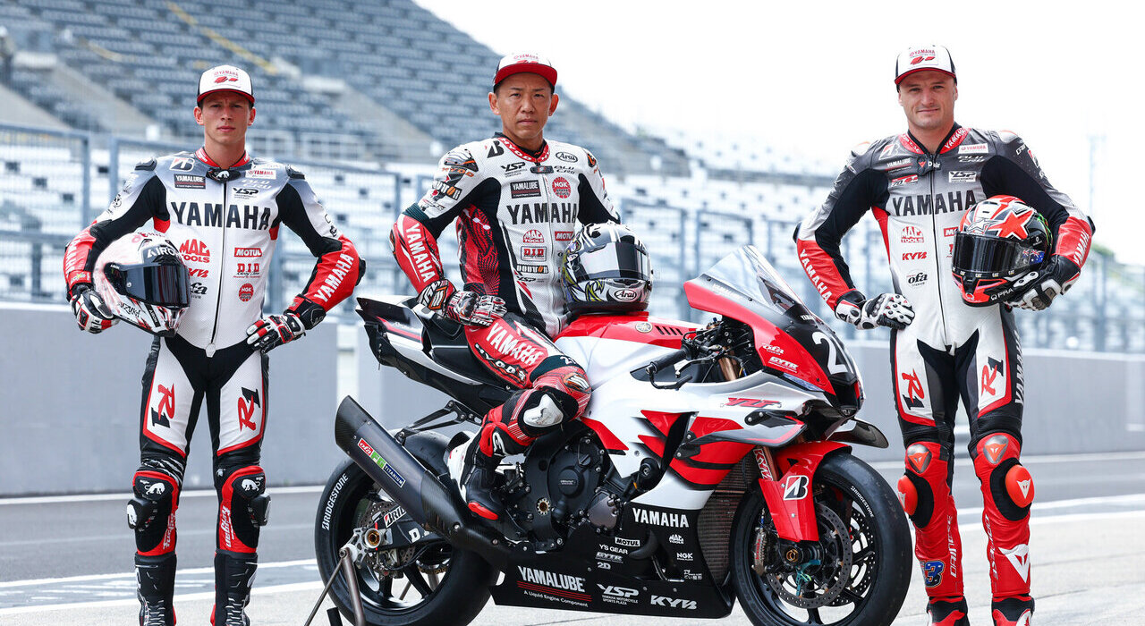 Yamaha Racing Team Riders Gather in Suzuka as Anniversary YZF-R1 Livery Breaks Cover