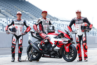 Yamaha Racing Team Riders Gather in Suzuka as Anniversary YZF-R1 Livery Breaks Cover