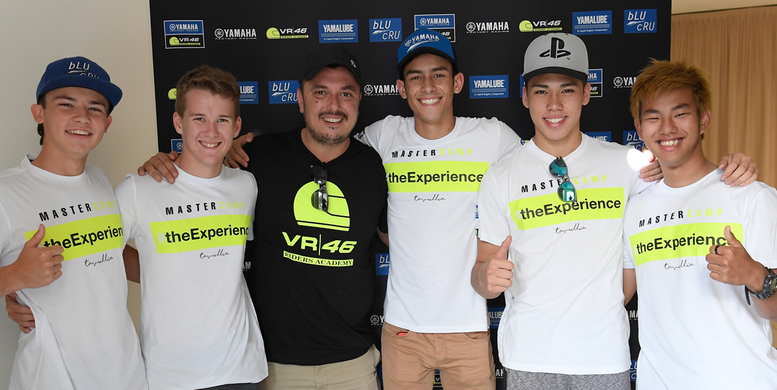 Yamaha VR46 Master Campのスタートに向けて5人の新しい生徒が準備万端