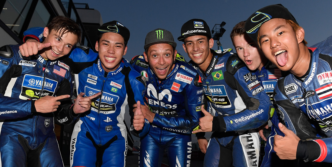 The Master Camp Students Ride At Misano With Rossi On Day 4