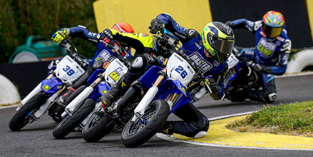 Yamaha VR46 Master Camp Riders Show Speed on Day 2