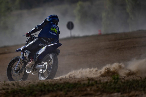 第13回「Yamaha VR46 Master Camp」2日目、フラットトラックに挑戦