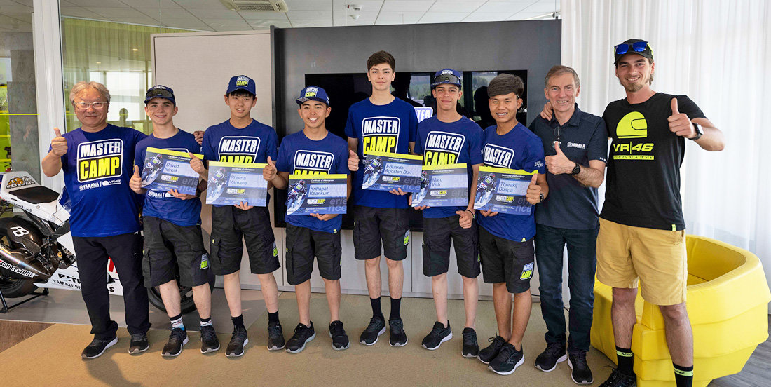 12TH YAMAHA VR46 MASTER CAMP STUDENTS CONCLUDE THEIR TRAINING EXPERIENCE