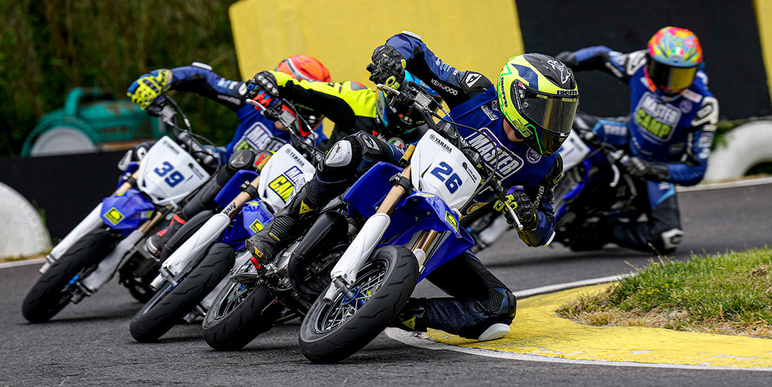 Yamaha VR46 Master Camp Riders Show Speed on Day 2
