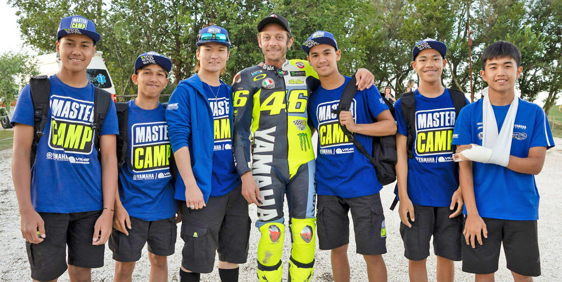 11th Yamaha VR46 Master Camp Students Meet Valentino Rossi on Day 5