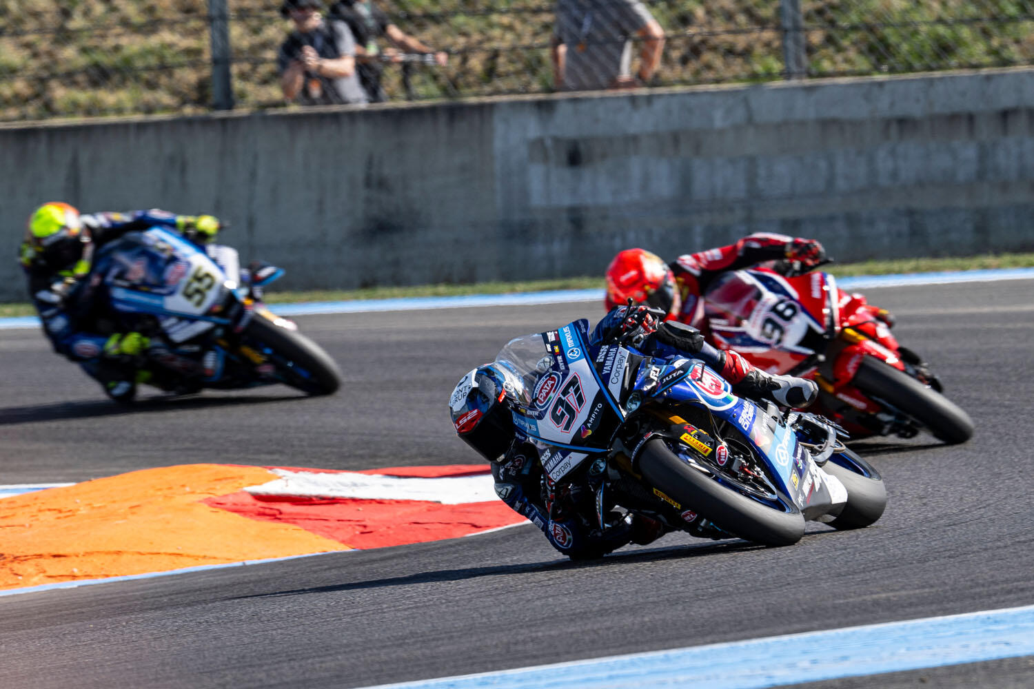 WorldSBK 9/5:レース1でヤマハ勢トップとなる10位でフィニッシュした#97 X・ビエルゲ(YZF-R1)